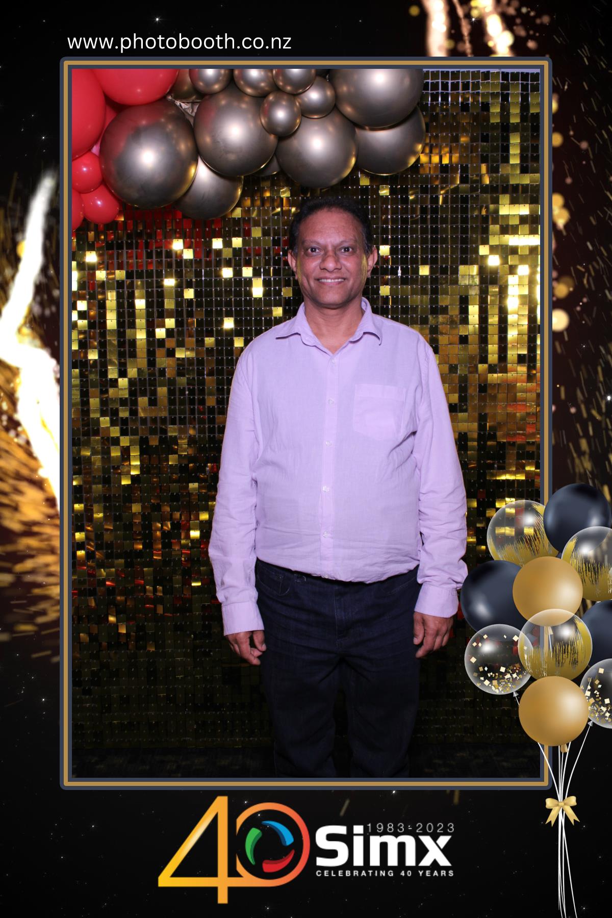 Simx 40th Year Celebration | View more photos from the event at gallery.photobooth.co.nz/u/SelfieCentral/Simx-40th-Year-Celebration