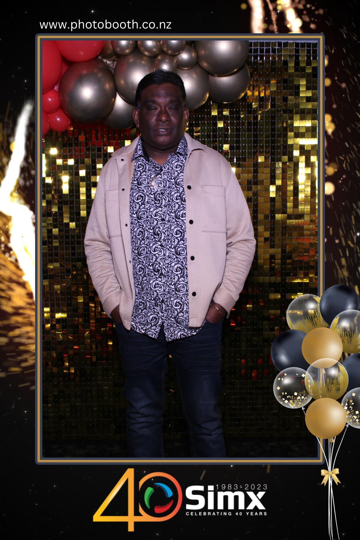 Simx 40th Year Celebration | View more photos from the event at gallery.photobooth.co.nz/u/SelfieCentral/Simx-40th-Year-Celebration