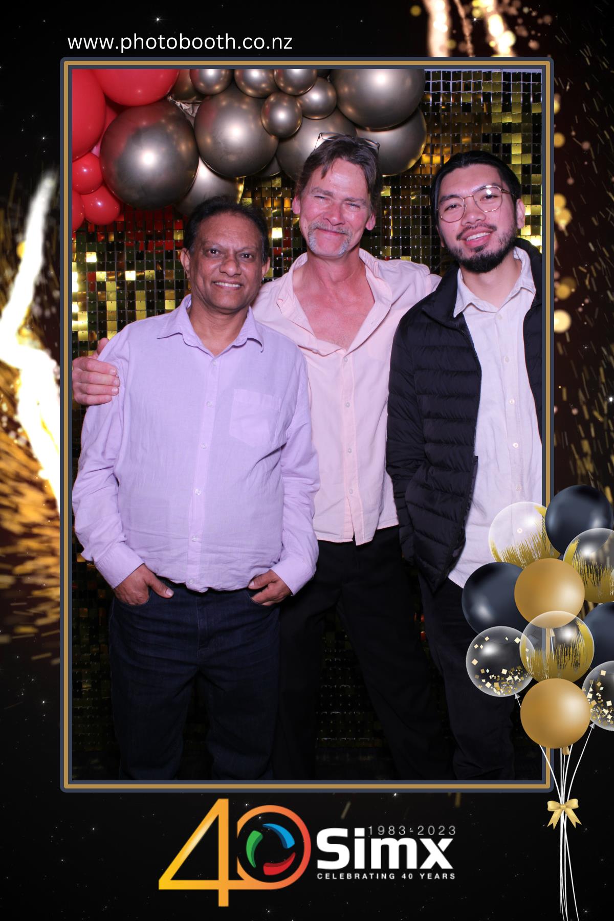 Simx 40th Year Celebration | View more photos from the event at gallery.photobooth.co.nz/u/SelfieCentral/Simx-40th-Year-Celebration