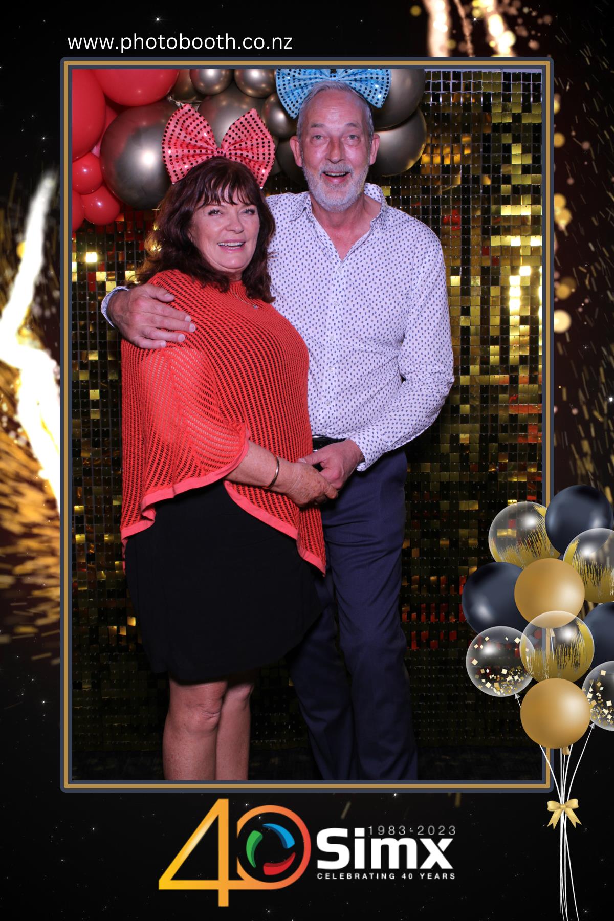 Simx 40th Year Celebration | View more photos from the event at gallery.photobooth.co.nz/u/SelfieCentral/Simx-40th-Year-Celebration