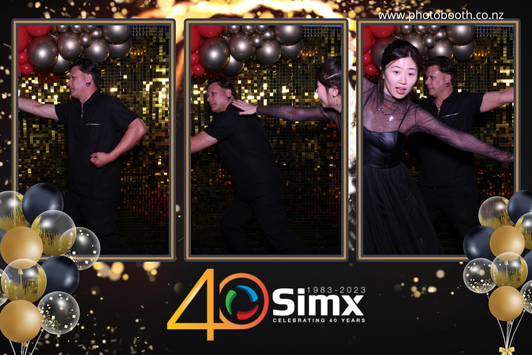 Simx 40th Year Celebration | View more photos from the event at gallery.photobooth.co.nz/u/SelfieCentral/Simx-40th-Year-Celebration