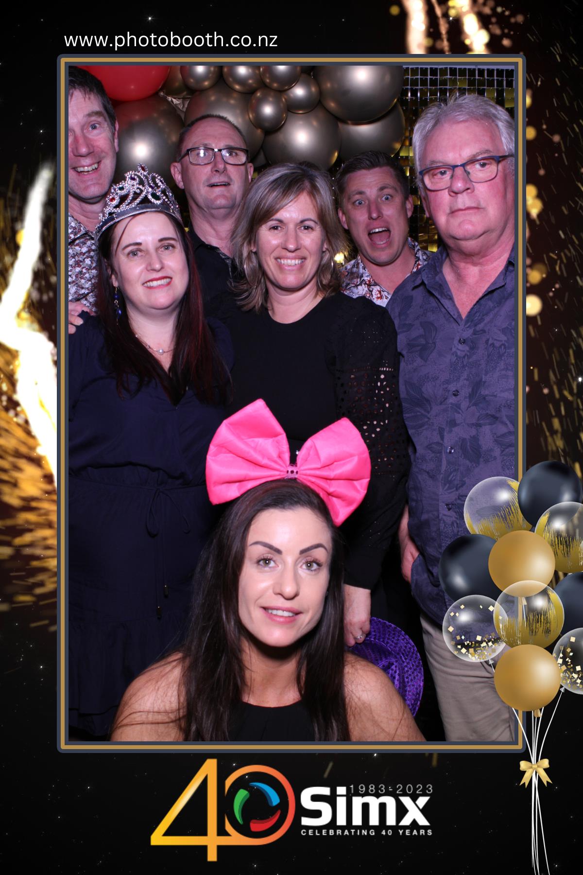 Simx 40th Year Celebration | View more photos from the event at gallery.photobooth.co.nz/u/SelfieCentral/Simx-40th-Year-Celebration