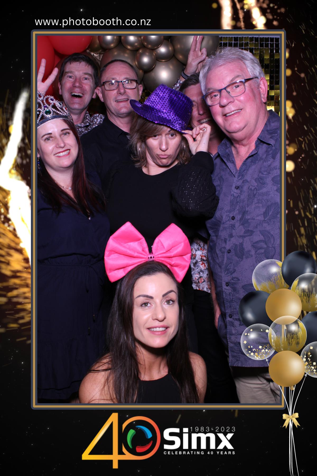 Simx 40th Year Celebration | View more photos from the event at gallery.photobooth.co.nz/u/SelfieCentral/Simx-40th-Year-Celebration