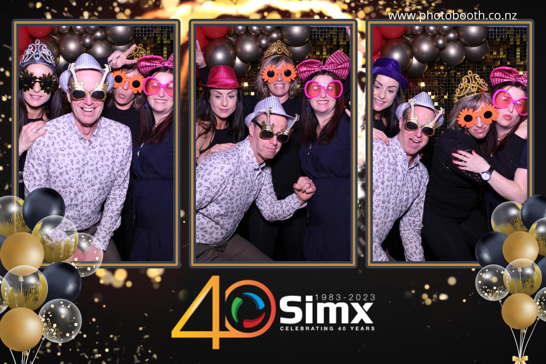 Simx 40th Year Celebration | View more photos from the event at gallery.photobooth.co.nz/u/SelfieCentral/Simx-40th-Year-Celebration