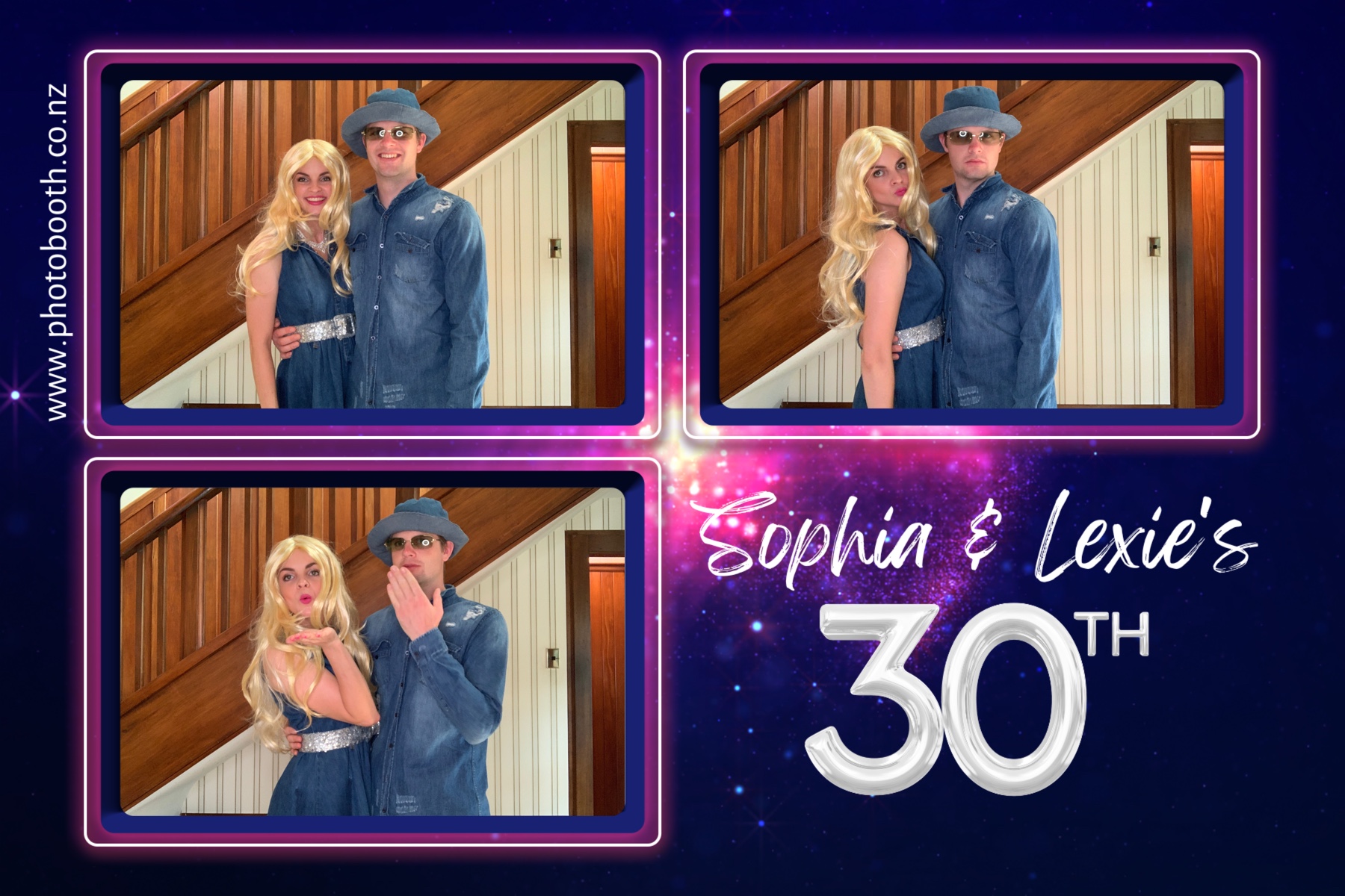Sophia & Lexi's 30th | View more photos from the event at gallery.photobooth.co.nz/u/SelfieCentral/Sophia-Lexis-30th