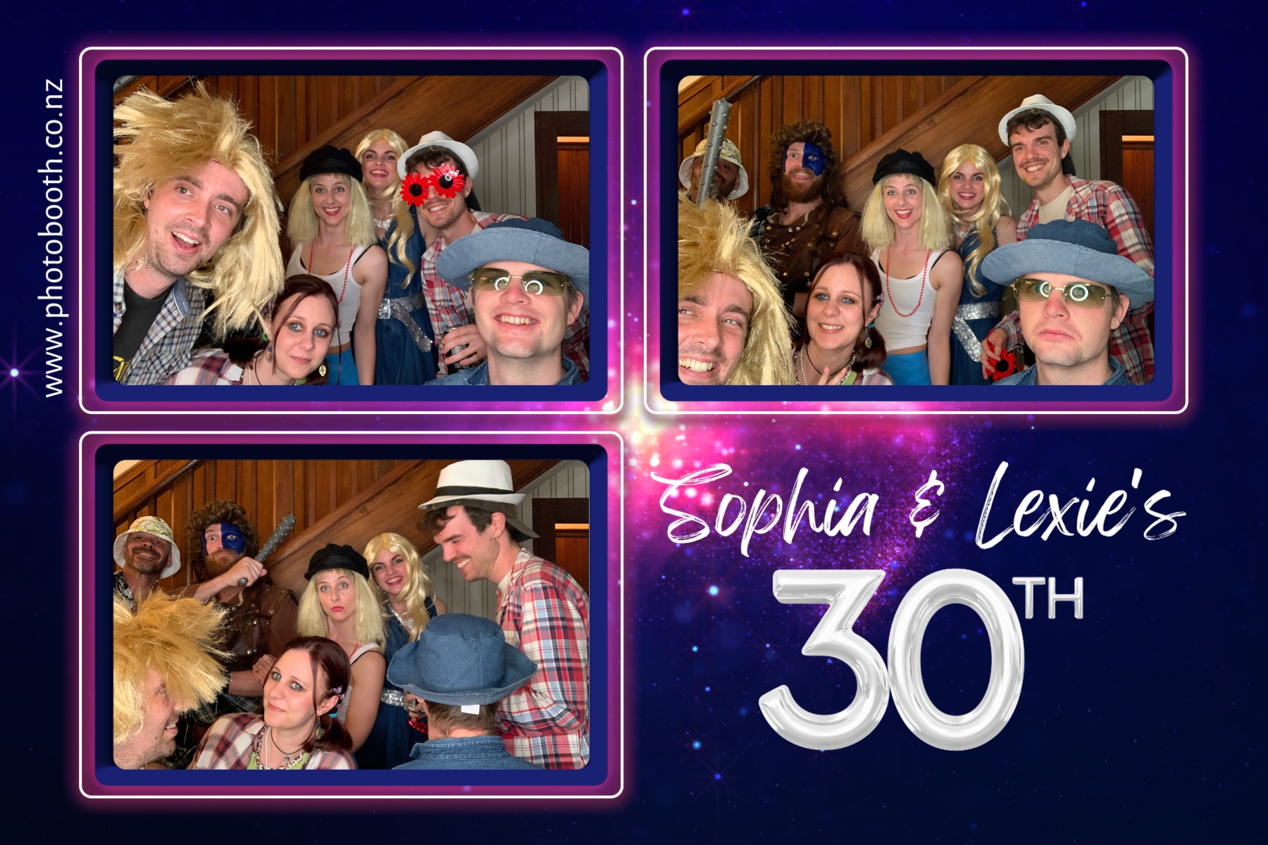 Sophia & Lexi's 30th | View more photos from the event at gallery.photobooth.co.nz/u/SelfieCentral/Sophia-Lexis-30th