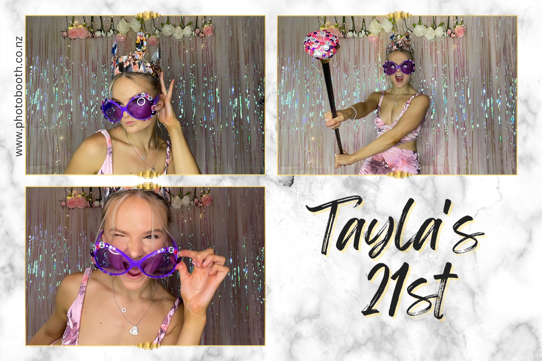Tayla's 21st | View more photos from the event at gallery.photobooth.co.nz/u/SelfieCentral/Taylas-21st