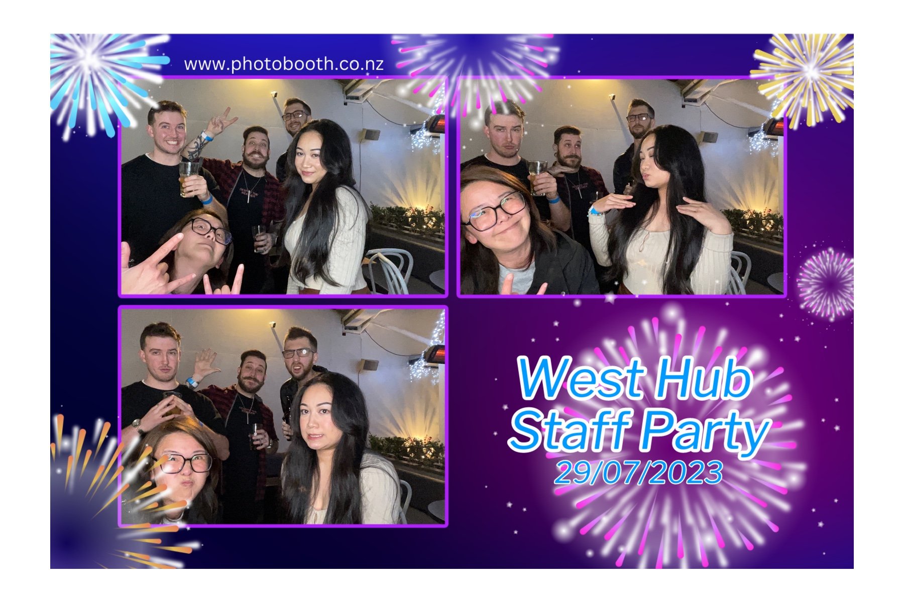 West Hub Staff Party | View more photos from the event at gallery.photobooth.co.nz/u/SelfieCentral/West-Hub-Staff-Party