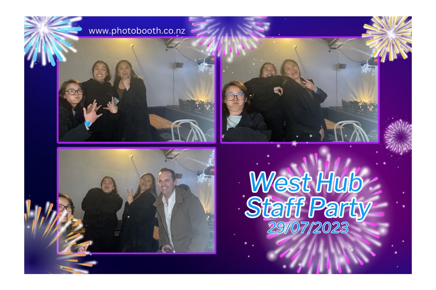 West Hub Staff Party | View more photos from the event at gallery.photobooth.co.nz/u/SelfieCentral/West-Hub-Staff-Party