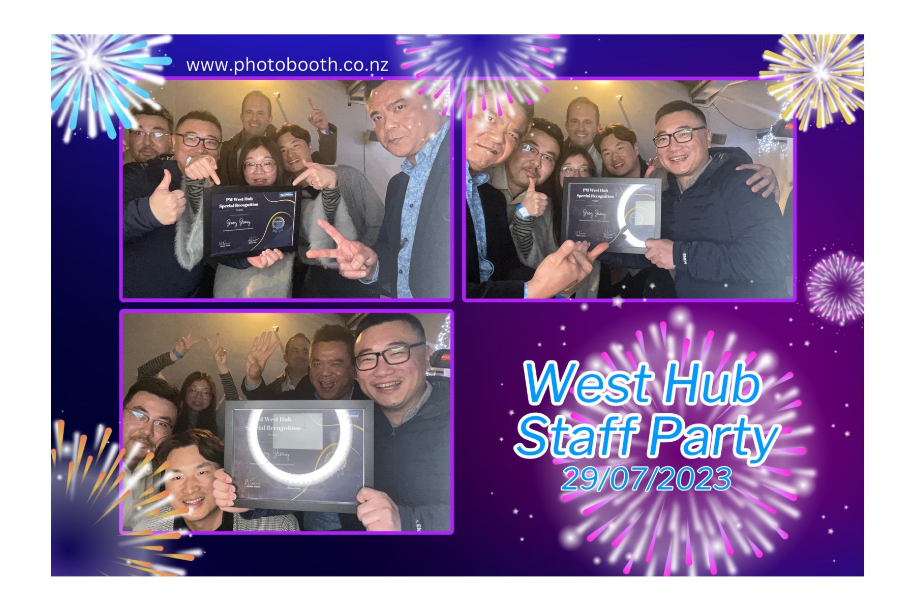 West Hub Staff Party | View more photos from the event at gallery.photobooth.co.nz/u/SelfieCentral/West-Hub-Staff-Party