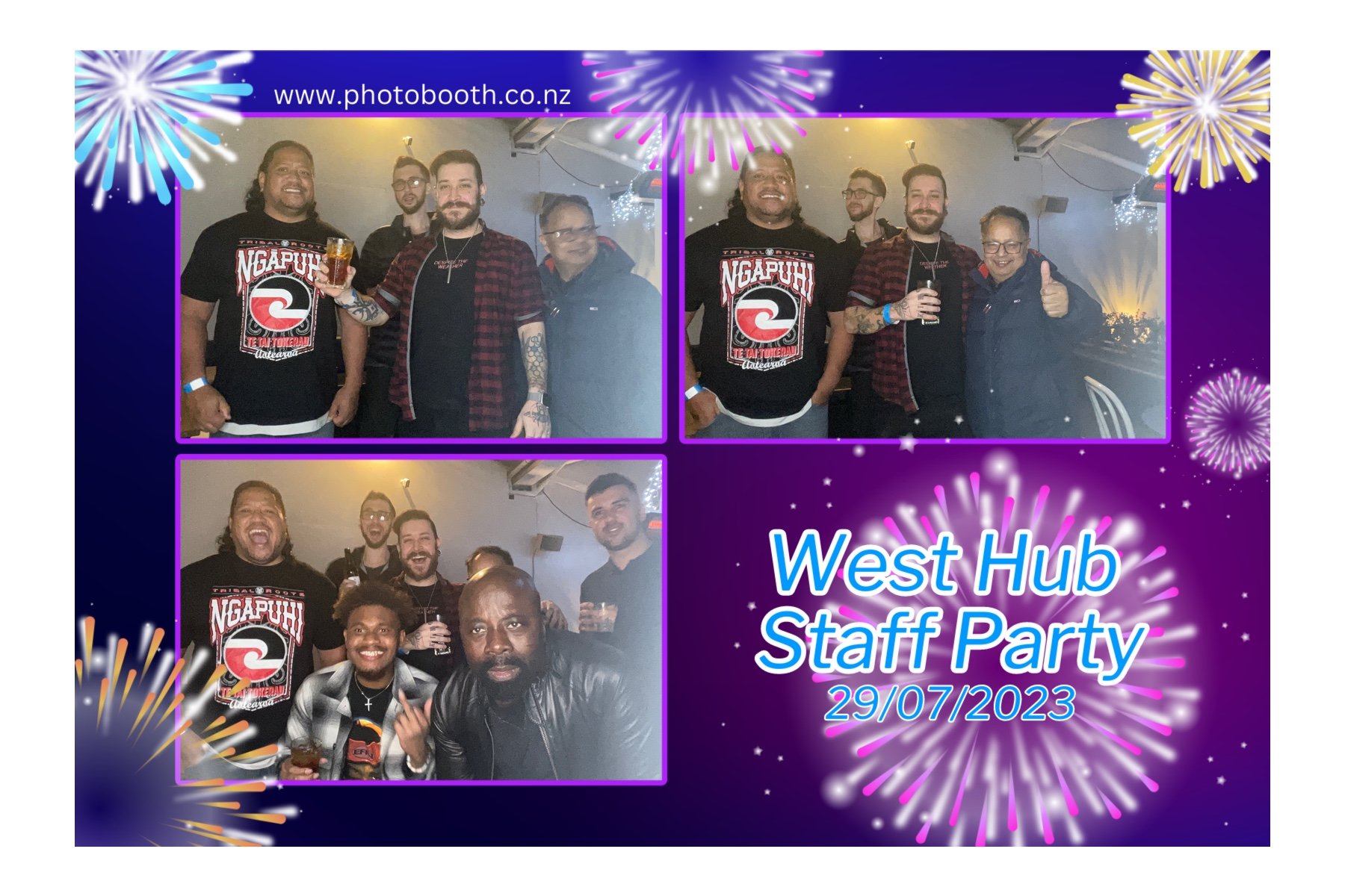 West Hub Staff Party | View more photos from the event at gallery.photobooth.co.nz/u/SelfieCentral/West-Hub-Staff-Party