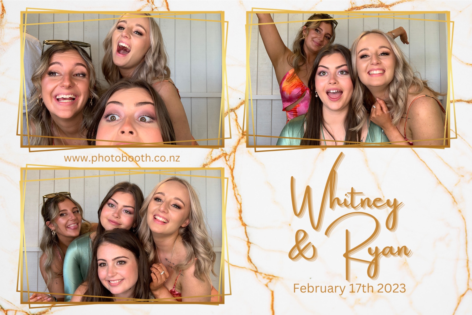 Whitney & Ryan's Wedding | View more photos from the event at gallery.photobooth.co.nz/u/SelfieCentral/Whitney-Ryans-Wedding