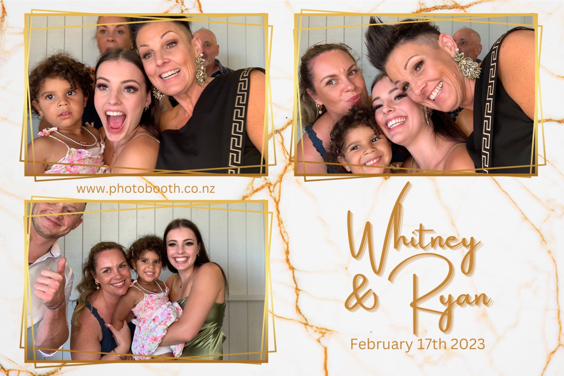 Whitney & Ryan's Wedding | View more photos from the event at gallery.photobooth.co.nz/u/SelfieCentral/Whitney-Ryans-Wedding