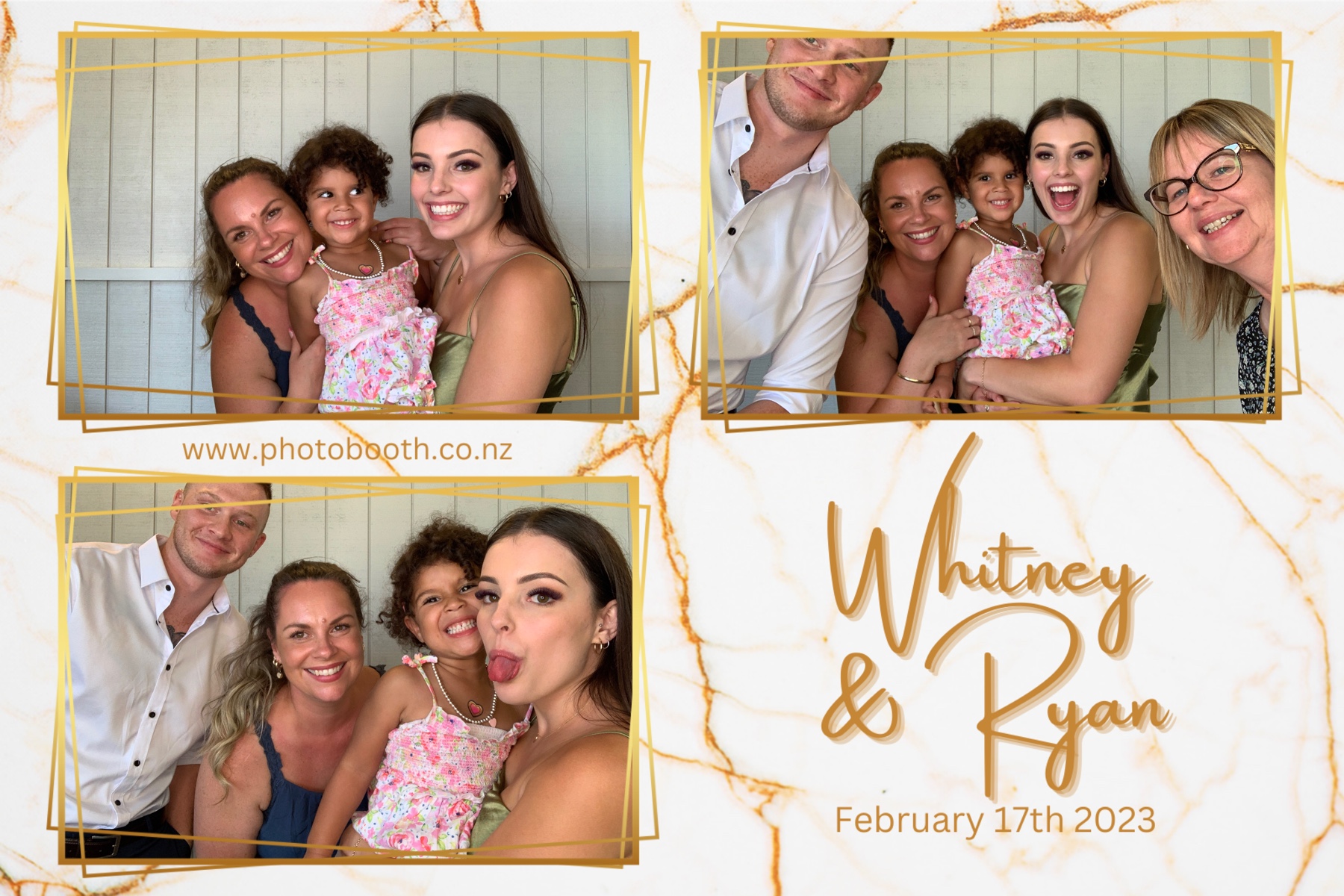 Whitney & Ryan's Wedding | View more photos from the event at gallery.photobooth.co.nz/u/SelfieCentral/Whitney-Ryans-Wedding