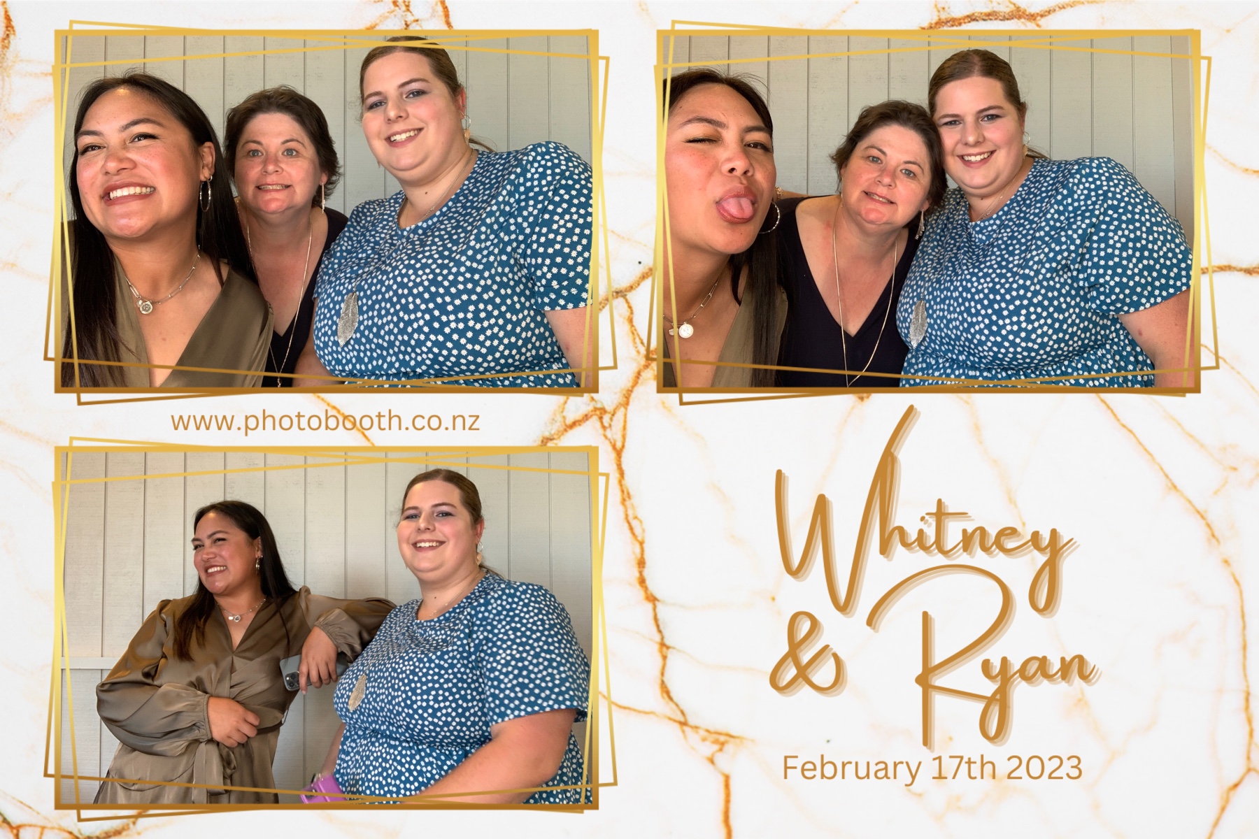 Whitney & Ryan's Wedding | View more photos from the event at gallery.photobooth.co.nz/u/SelfieCentral/Whitney-Ryans-Wedding