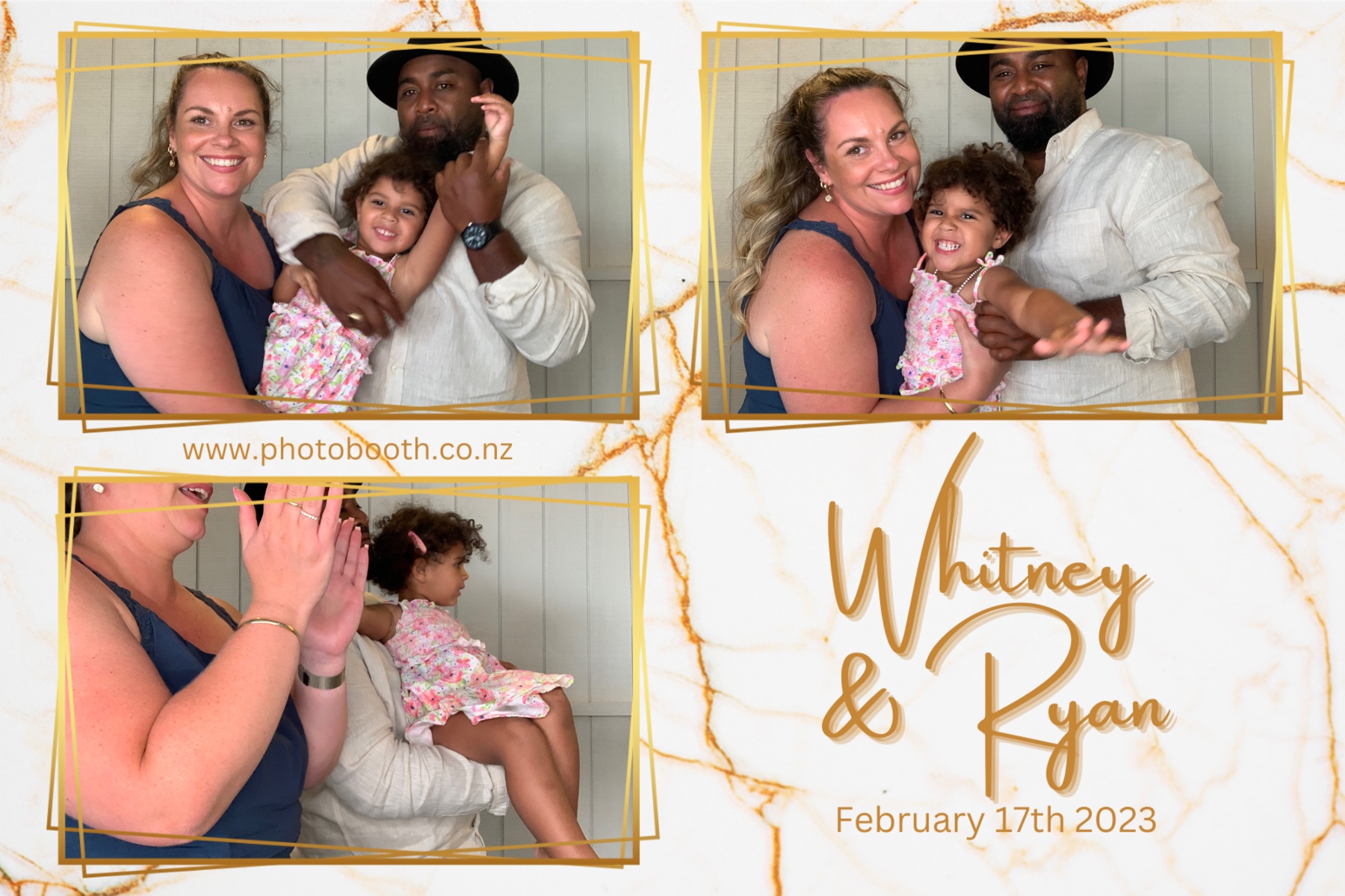 Whitney & Ryan's Wedding | View more photos from the event at gallery.photobooth.co.nz/u/SelfieCentral/Whitney-Ryans-Wedding