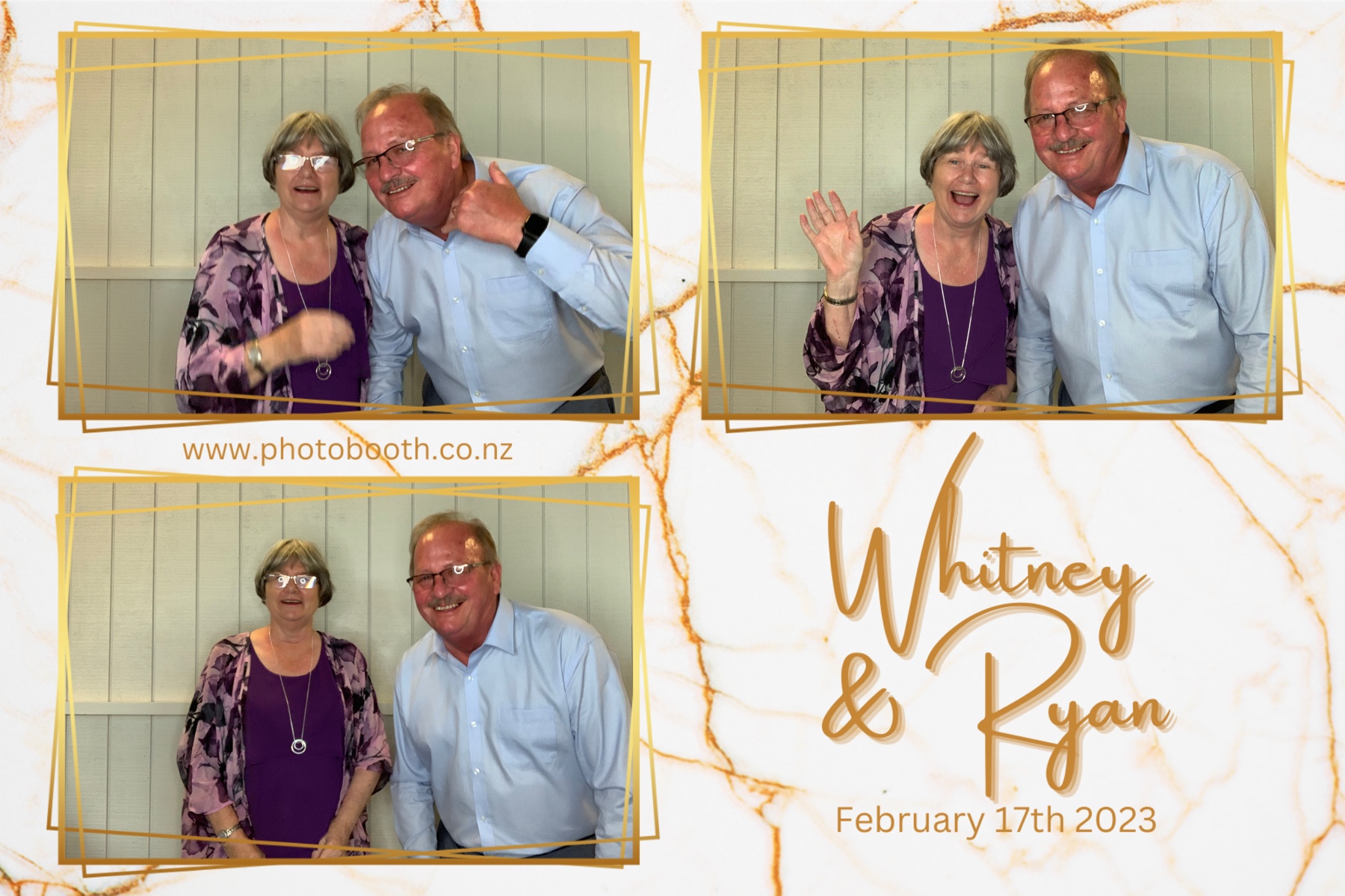 Whitney & Ryan's Wedding | View more photos from the event at gallery.photobooth.co.nz/u/SelfieCentral/Whitney-Ryans-Wedding