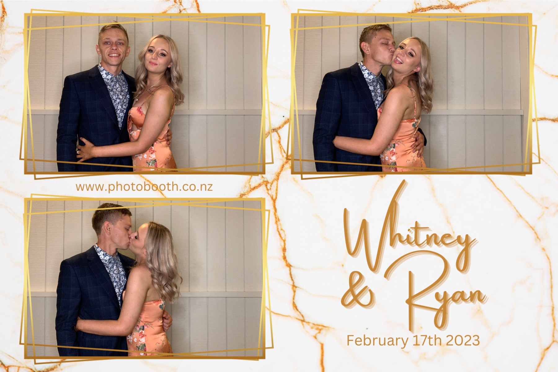 Whitney & Ryan's Wedding | View more photos from the event at gallery.photobooth.co.nz/u/SelfieCentral/Whitney-Ryans-Wedding