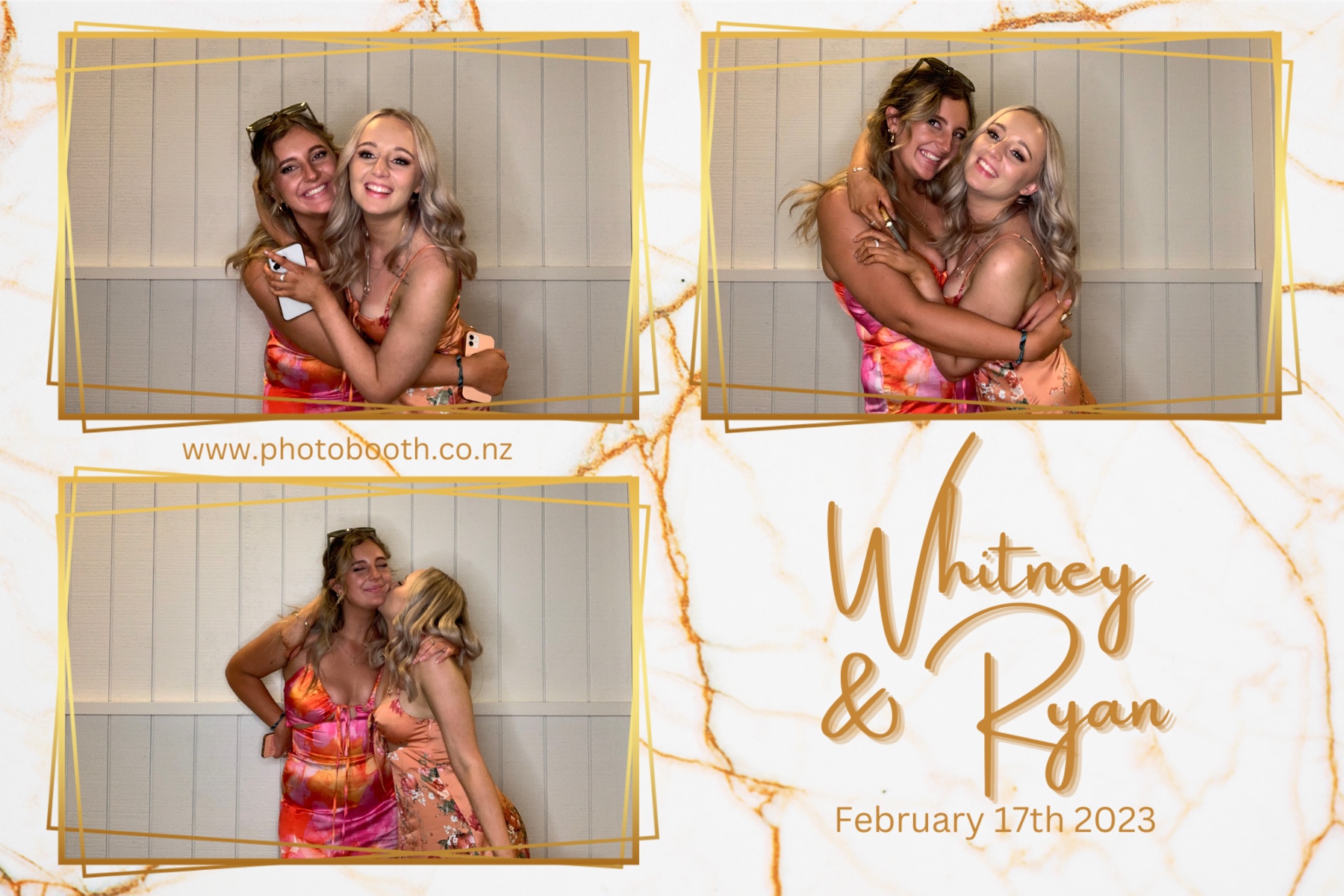 Whitney & Ryan's Wedding | View more photos from the event at gallery.photobooth.co.nz/u/SelfieCentral/Whitney-Ryans-Wedding