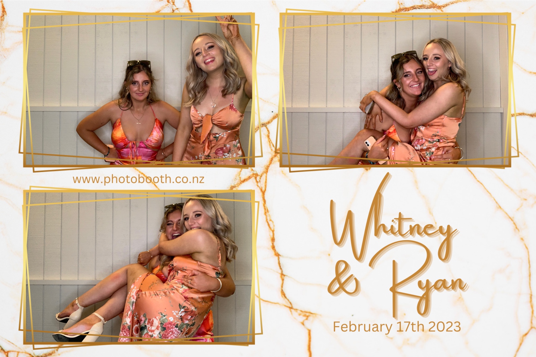 Whitney & Ryan's Wedding | View more photos from the event at gallery.photobooth.co.nz/u/SelfieCentral/Whitney-Ryans-Wedding