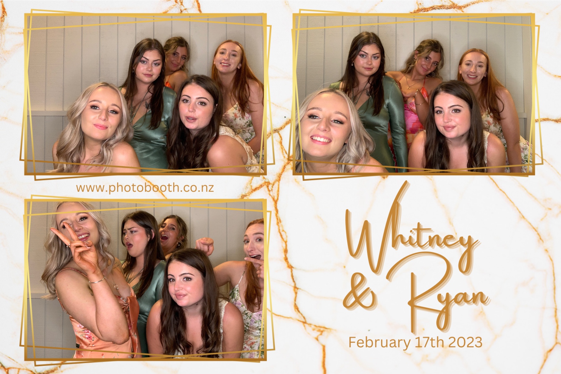 Whitney & Ryan's Wedding | View more photos from the event at gallery.photobooth.co.nz/u/SelfieCentral/Whitney-Ryans-Wedding