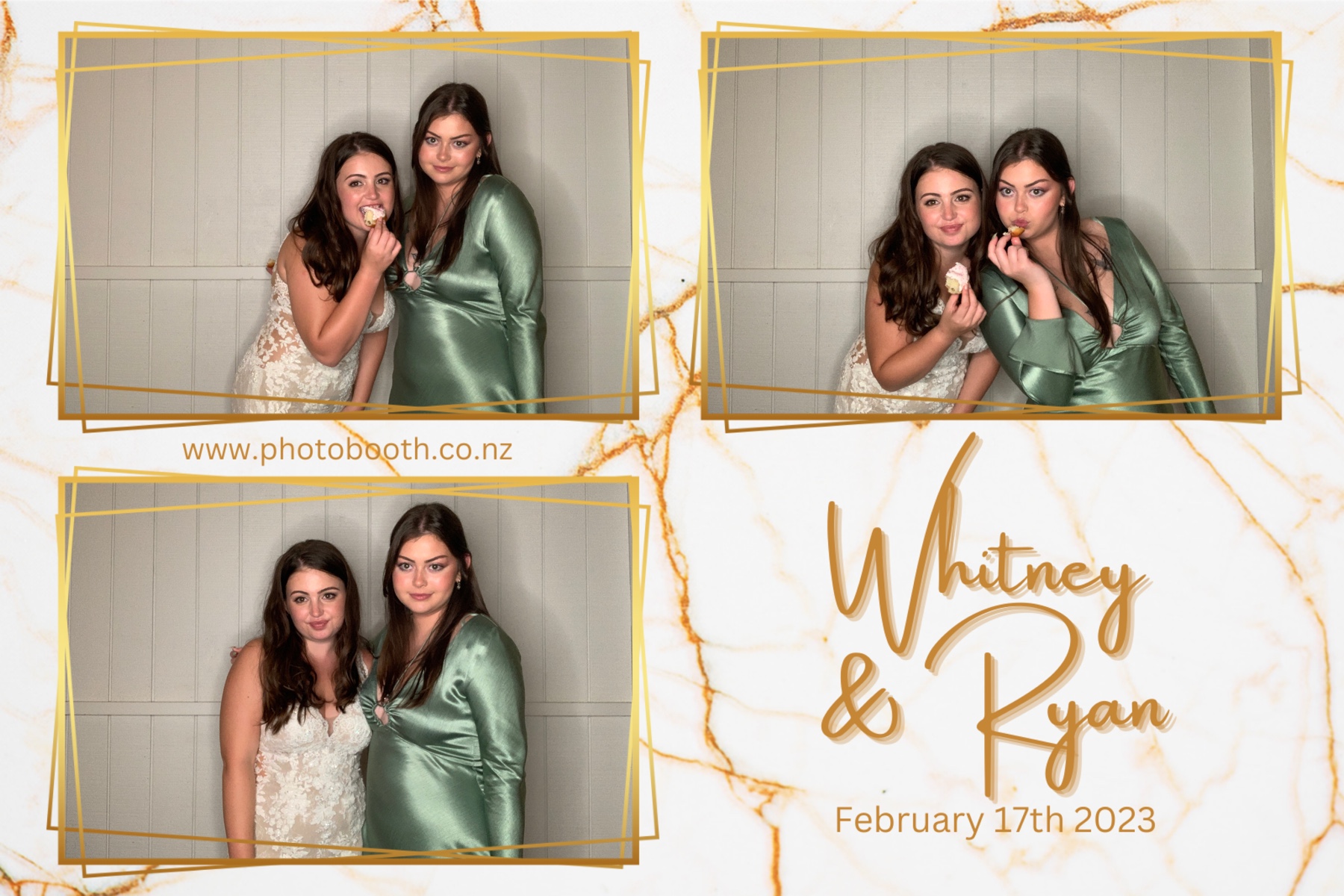 Whitney & Ryan's Wedding | View more photos from the event at gallery.photobooth.co.nz/u/SelfieCentral/Whitney-Ryans-Wedding