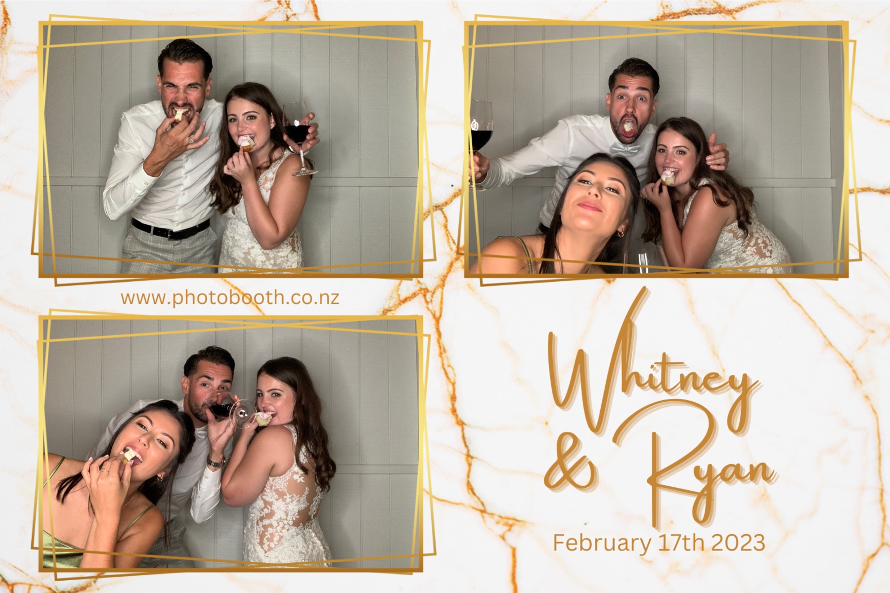 Whitney & Ryan's Wedding | View more photos from the event at gallery.photobooth.co.nz/u/SelfieCentral/Whitney-Ryans-Wedding