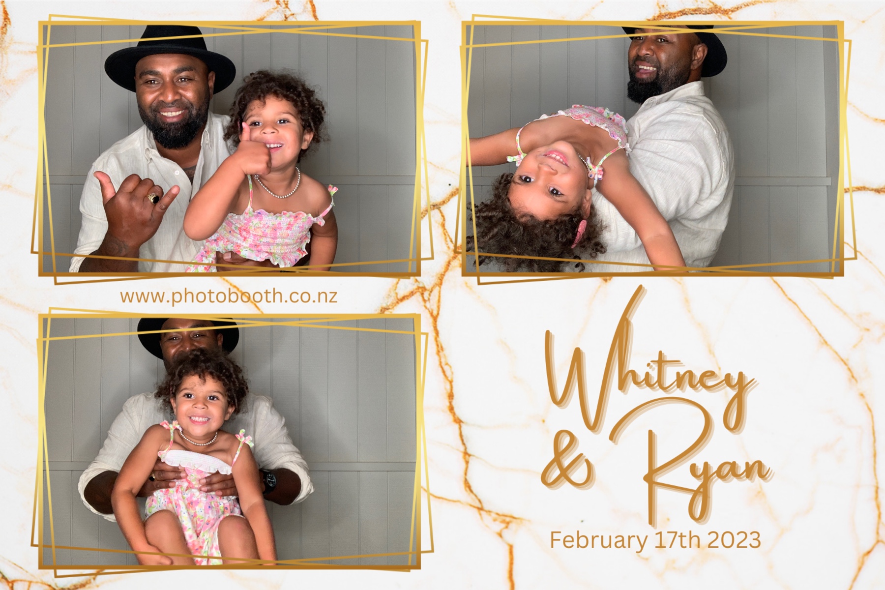 Whitney & Ryan's Wedding | View more photos from the event at gallery.photobooth.co.nz/u/SelfieCentral/Whitney-Ryans-Wedding