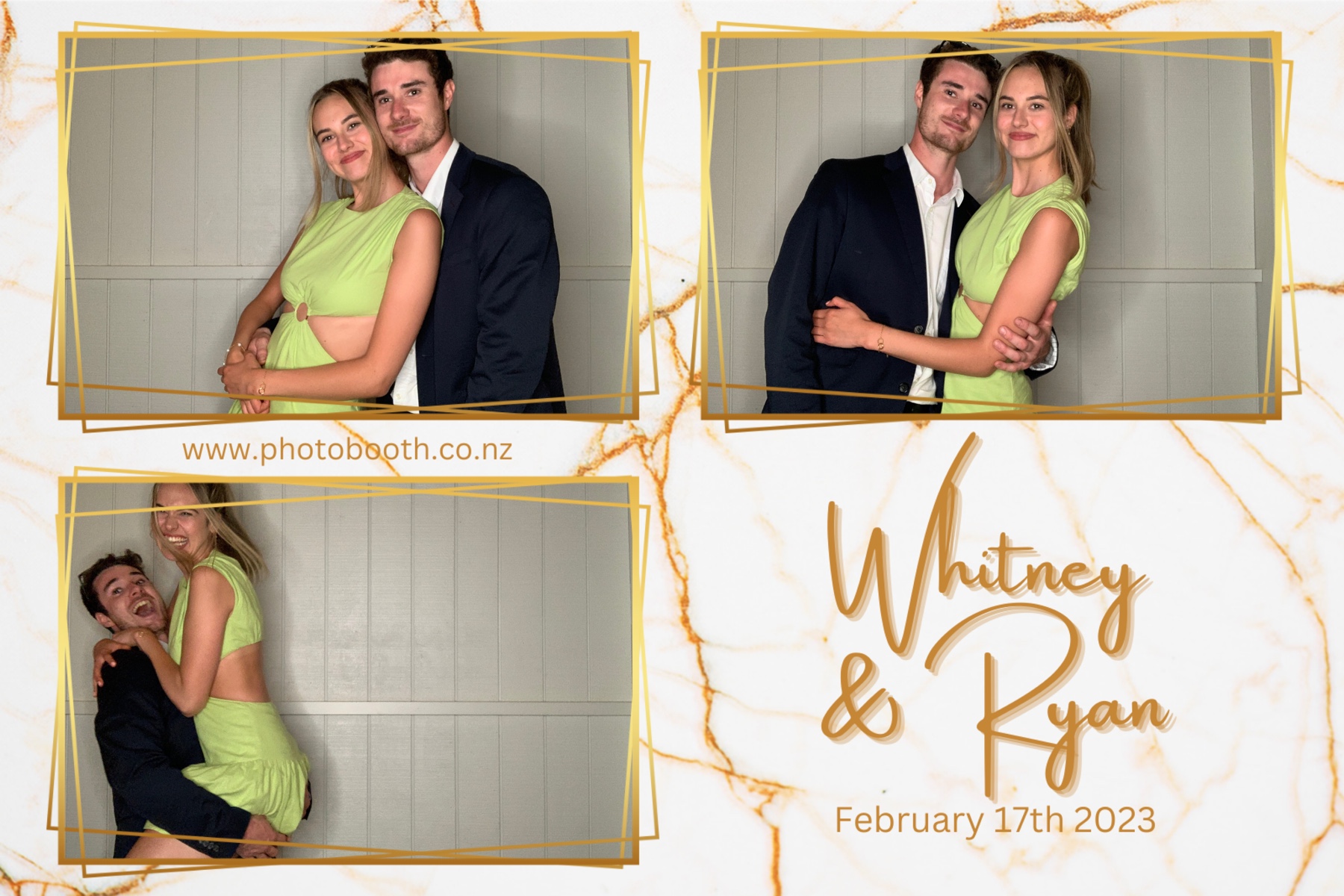 Whitney & Ryan's Wedding | View more photos from the event at gallery.photobooth.co.nz/u/SelfieCentral/Whitney-Ryans-Wedding