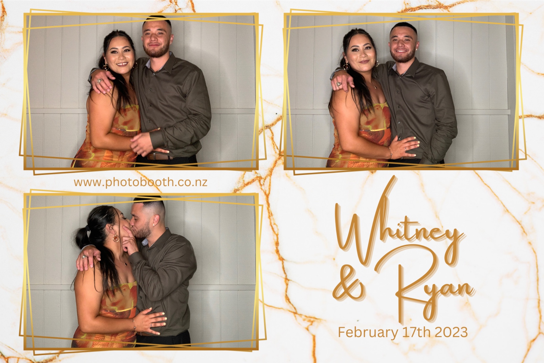 Whitney & Ryan's Wedding | View more photos from the event at gallery.photobooth.co.nz/u/SelfieCentral/Whitney-Ryans-Wedding