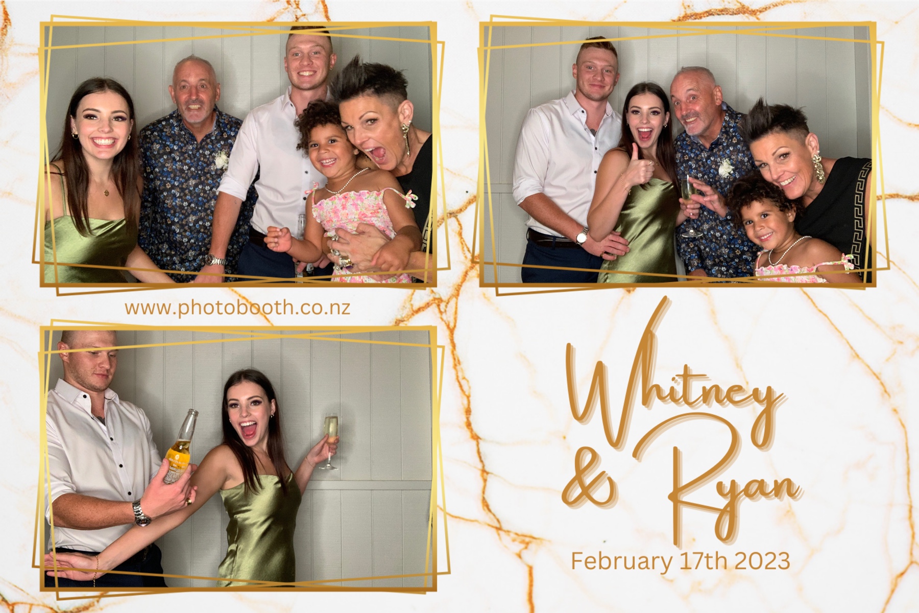 Whitney & Ryan's Wedding | View more photos from the event at gallery.photobooth.co.nz/u/SelfieCentral/Whitney-Ryans-Wedding