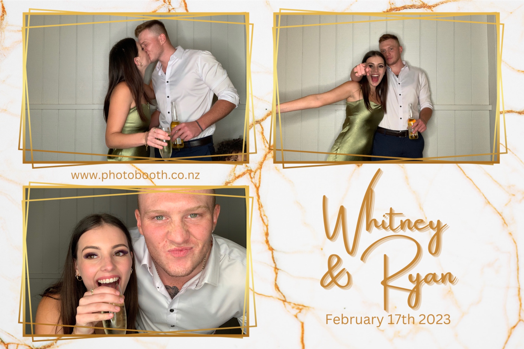 Whitney & Ryan's Wedding | View more photos from the event at gallery.photobooth.co.nz/u/SelfieCentral/Whitney-Ryans-Wedding