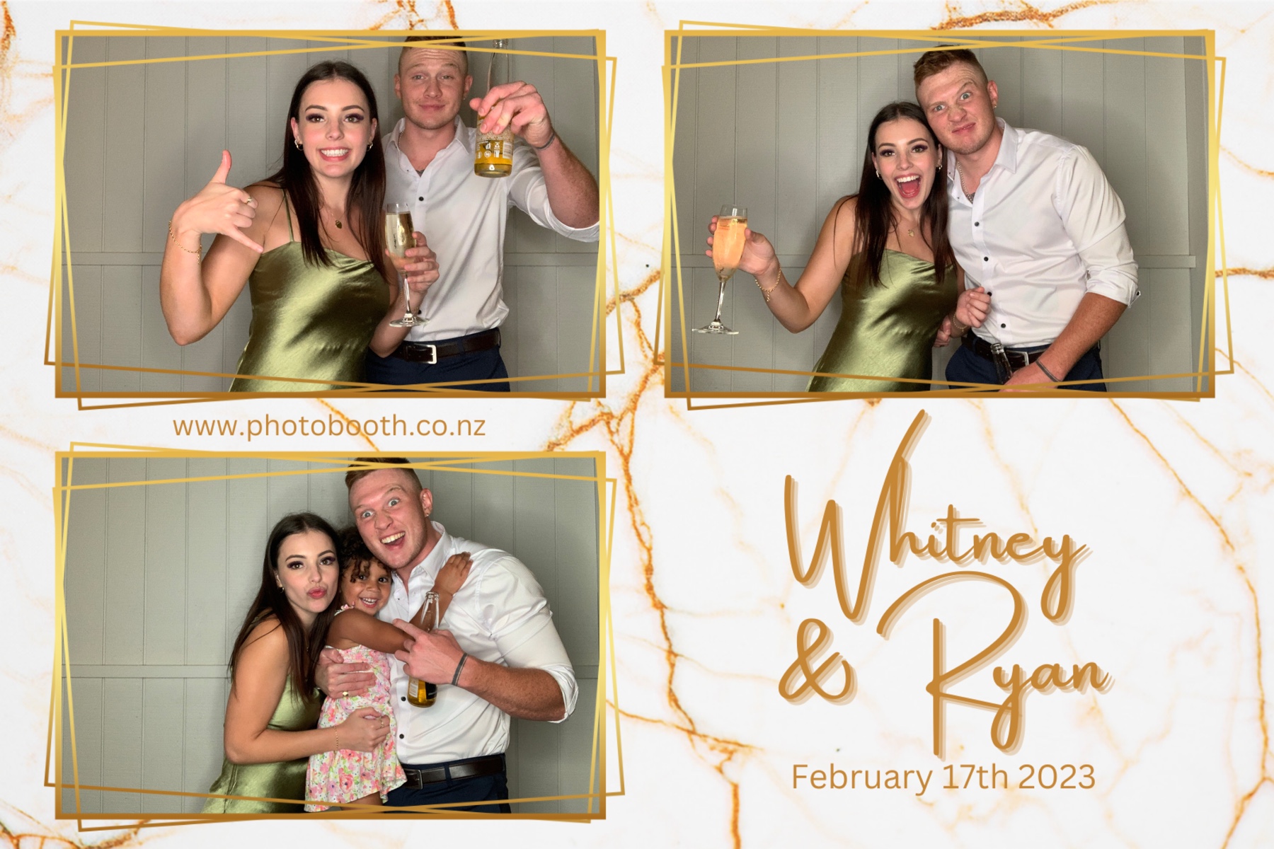 Whitney & Ryan's Wedding | View more photos from the event at gallery.photobooth.co.nz/u/SelfieCentral/Whitney-Ryans-Wedding