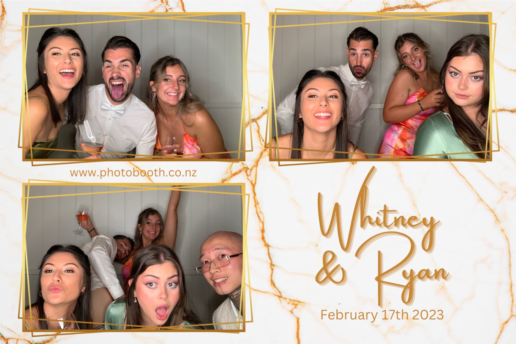 Whitney & Ryan's Wedding | View more photos from the event at gallery.photobooth.co.nz/u/SelfieCentral/Whitney-Ryans-Wedding