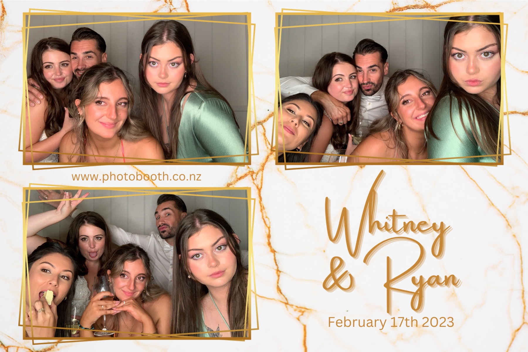 Whitney & Ryan's Wedding | View more photos from the event at gallery.photobooth.co.nz/u/SelfieCentral/Whitney-Ryans-Wedding