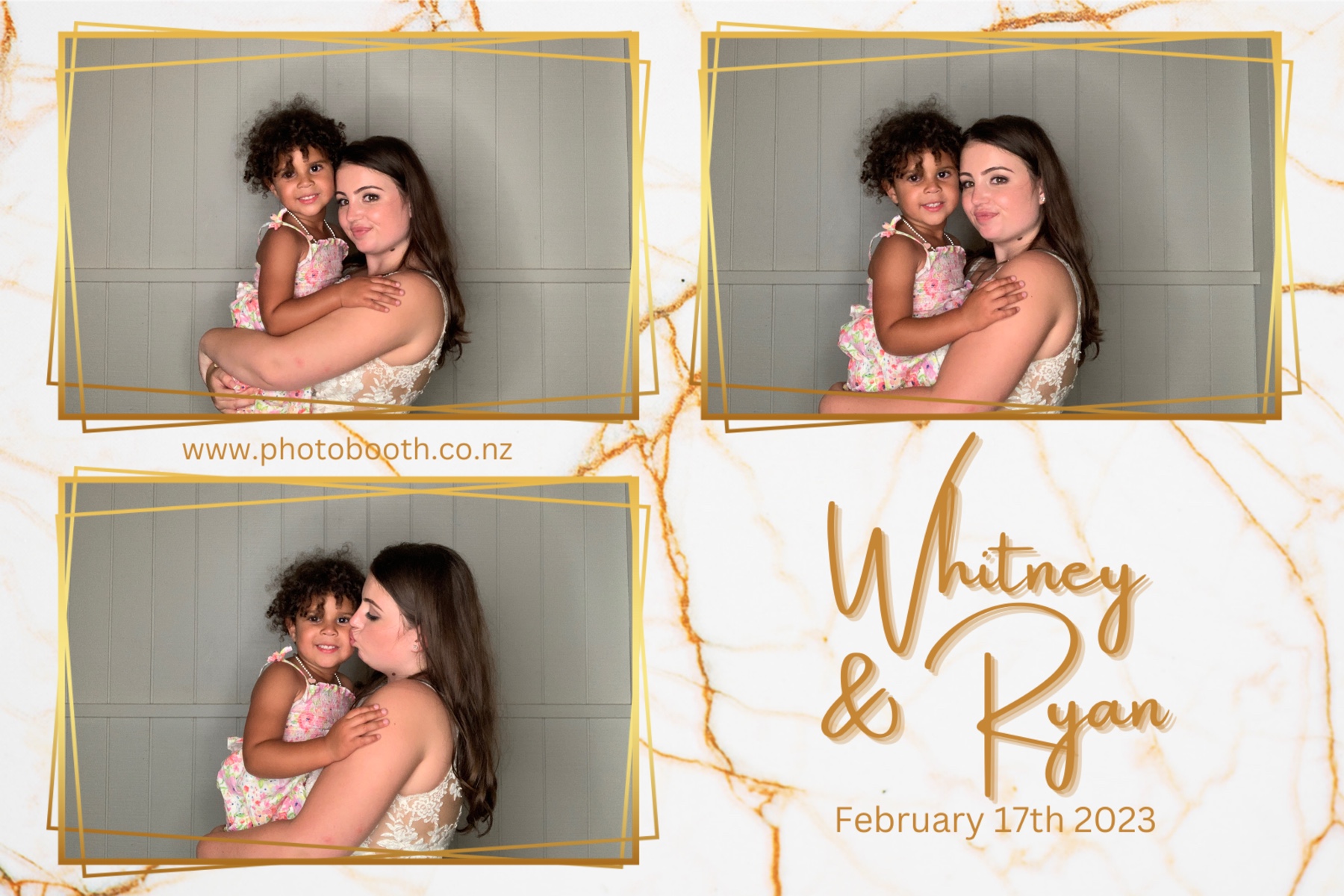 Whitney & Ryan's Wedding | View more photos from the event at gallery.photobooth.co.nz/u/SelfieCentral/Whitney-Ryans-Wedding