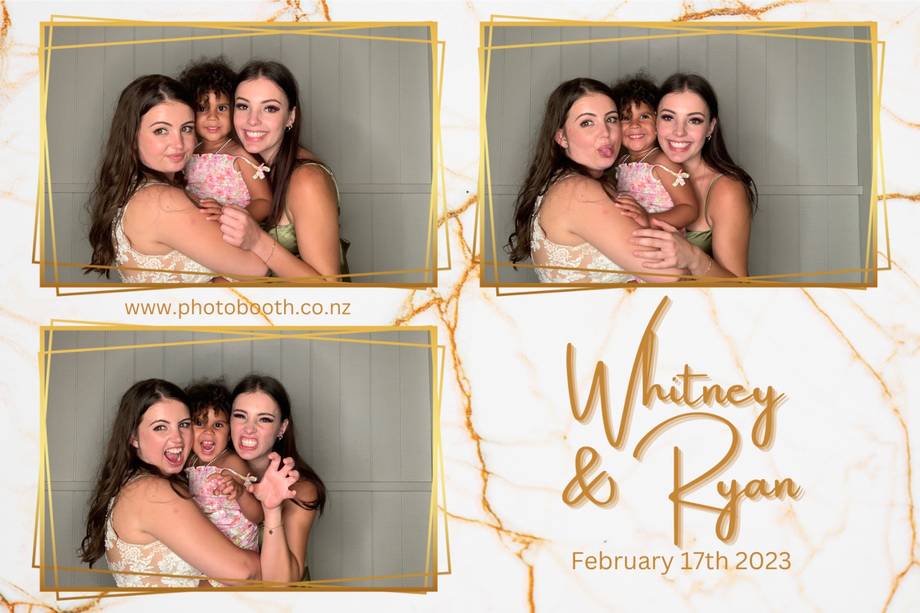 Whitney & Ryan's Wedding | View more photos from the event at gallery.photobooth.co.nz/u/SelfieCentral/Whitney-Ryans-Wedding