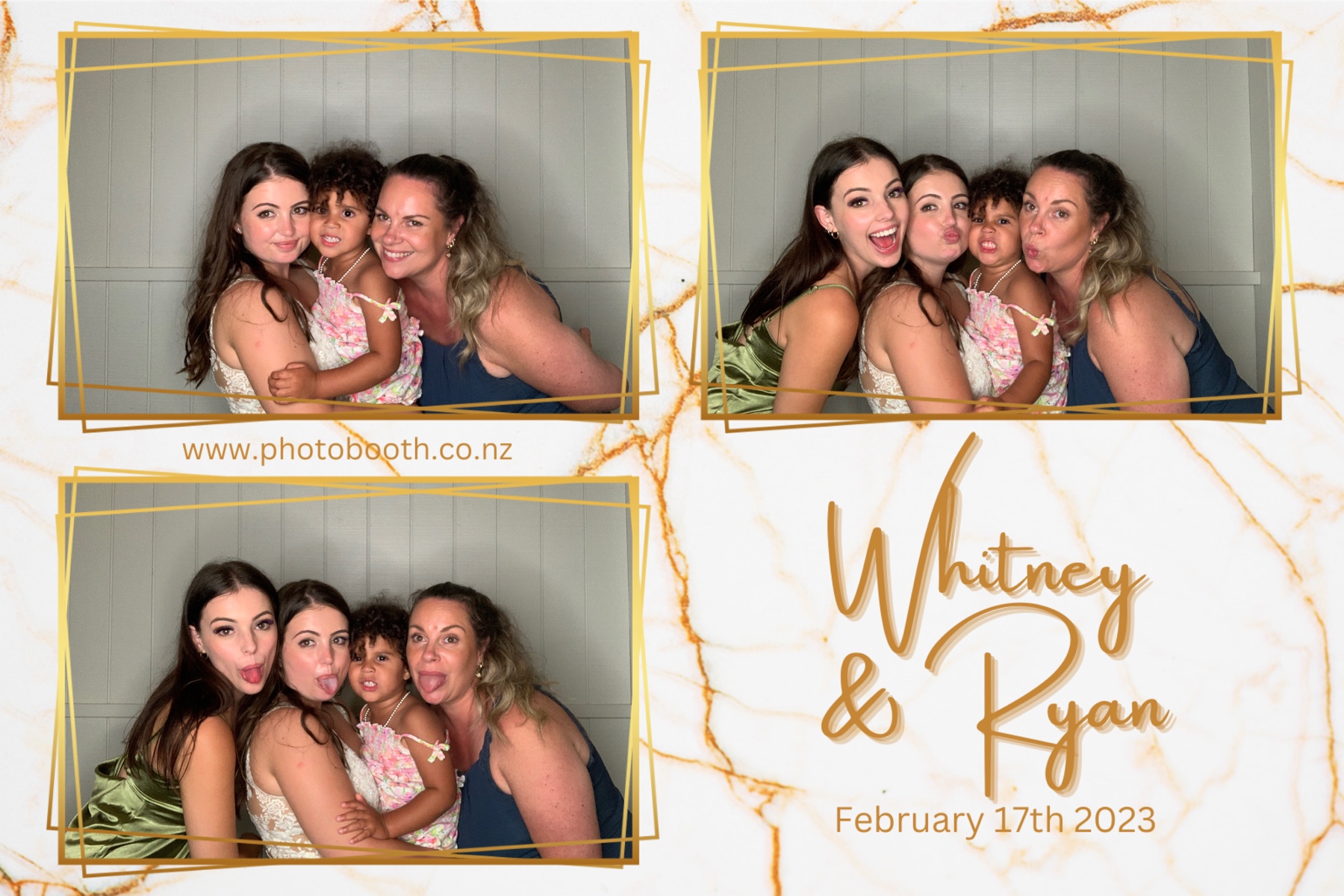 Whitney & Ryan's Wedding | View more photos from the event at gallery.photobooth.co.nz/u/SelfieCentral/Whitney-Ryans-Wedding