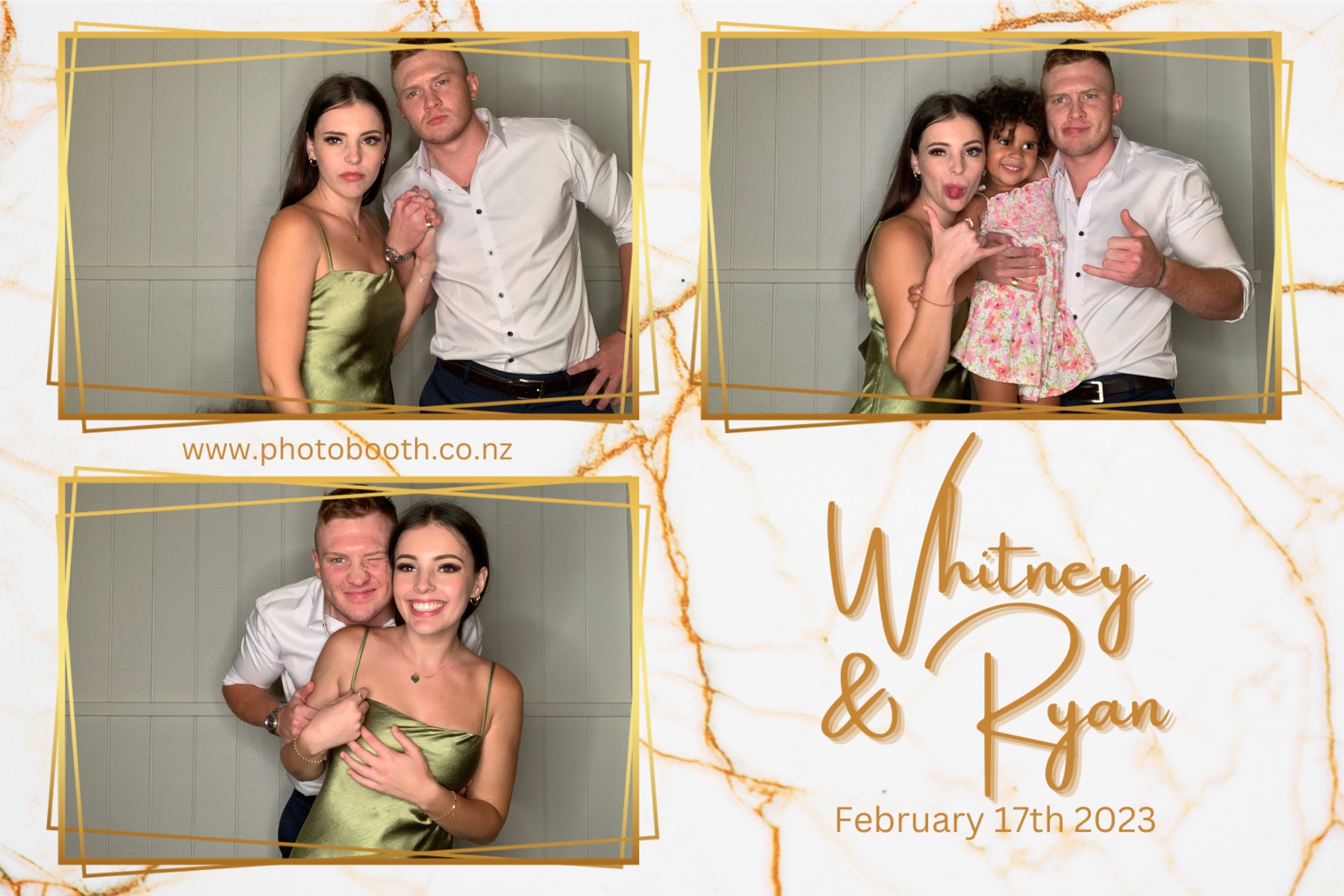 Whitney & Ryan's Wedding | View more photos from the event at gallery.photobooth.co.nz/u/SelfieCentral/Whitney-Ryans-Wedding