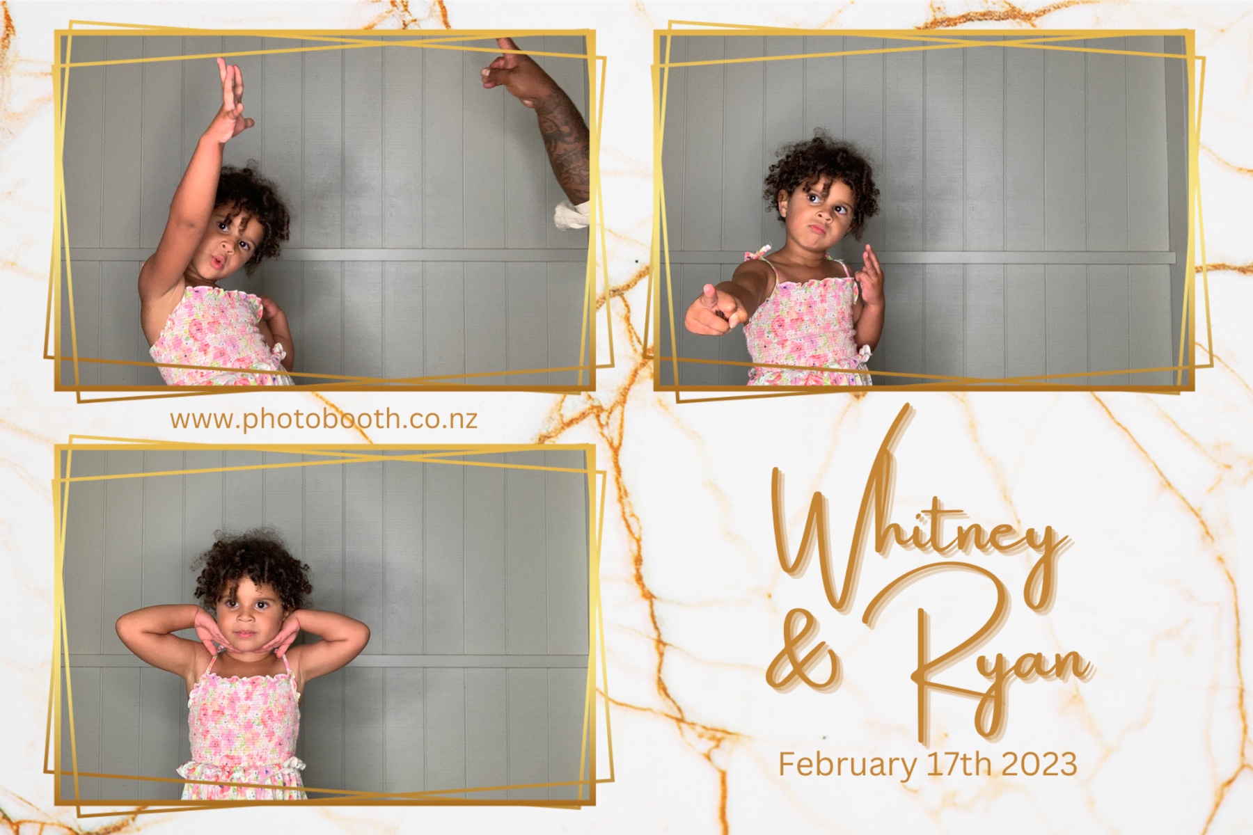 Whitney & Ryan's Wedding | View more photos from the event at gallery.photobooth.co.nz/u/SelfieCentral/Whitney-Ryans-Wedding