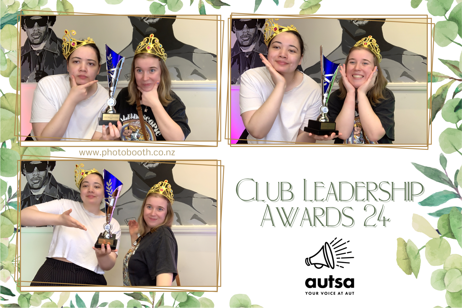 AUTSA Club Leadership Awards | View more photos from the event at gallery.photobooth.co.nz/u/SelfieCentral/AUTSA-Club-Leadership-Awards
