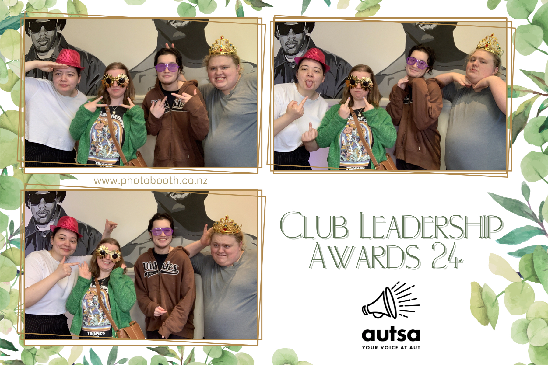 AUTSA Club Leadership Awards | View more photos from the event at gallery.photobooth.co.nz/u/SelfieCentral/AUTSA-Club-Leadership-Awards
