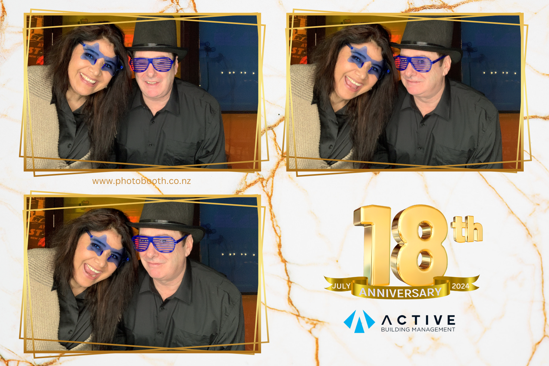 Active's 18th Anniversary | View more photos from the event at gallery.photobooth.co.nz/u/SelfieCentral/Actives-18th-Anniversary