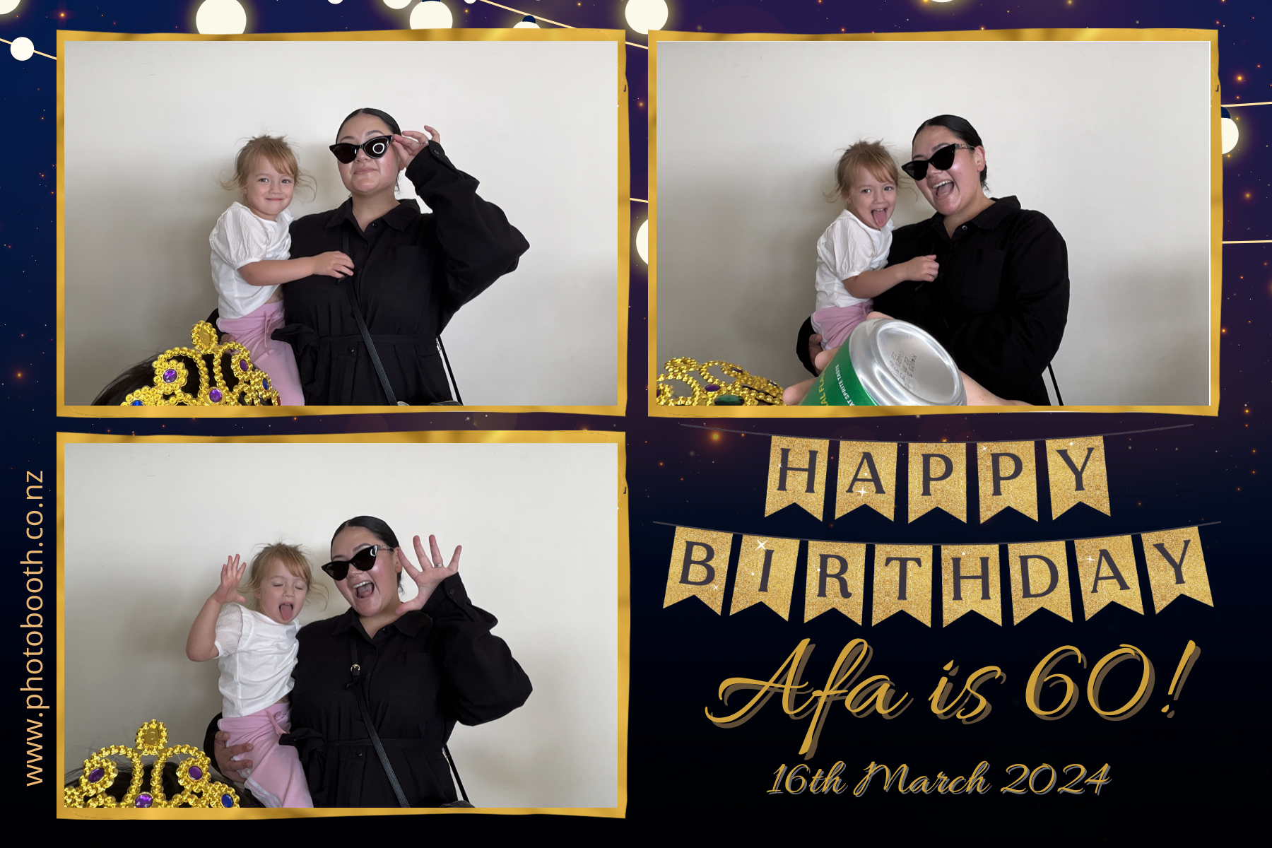 Afa's 60th | View more photos from the event at gallery.photobooth.co.nz/u/SelfieCentral/Afas-60th