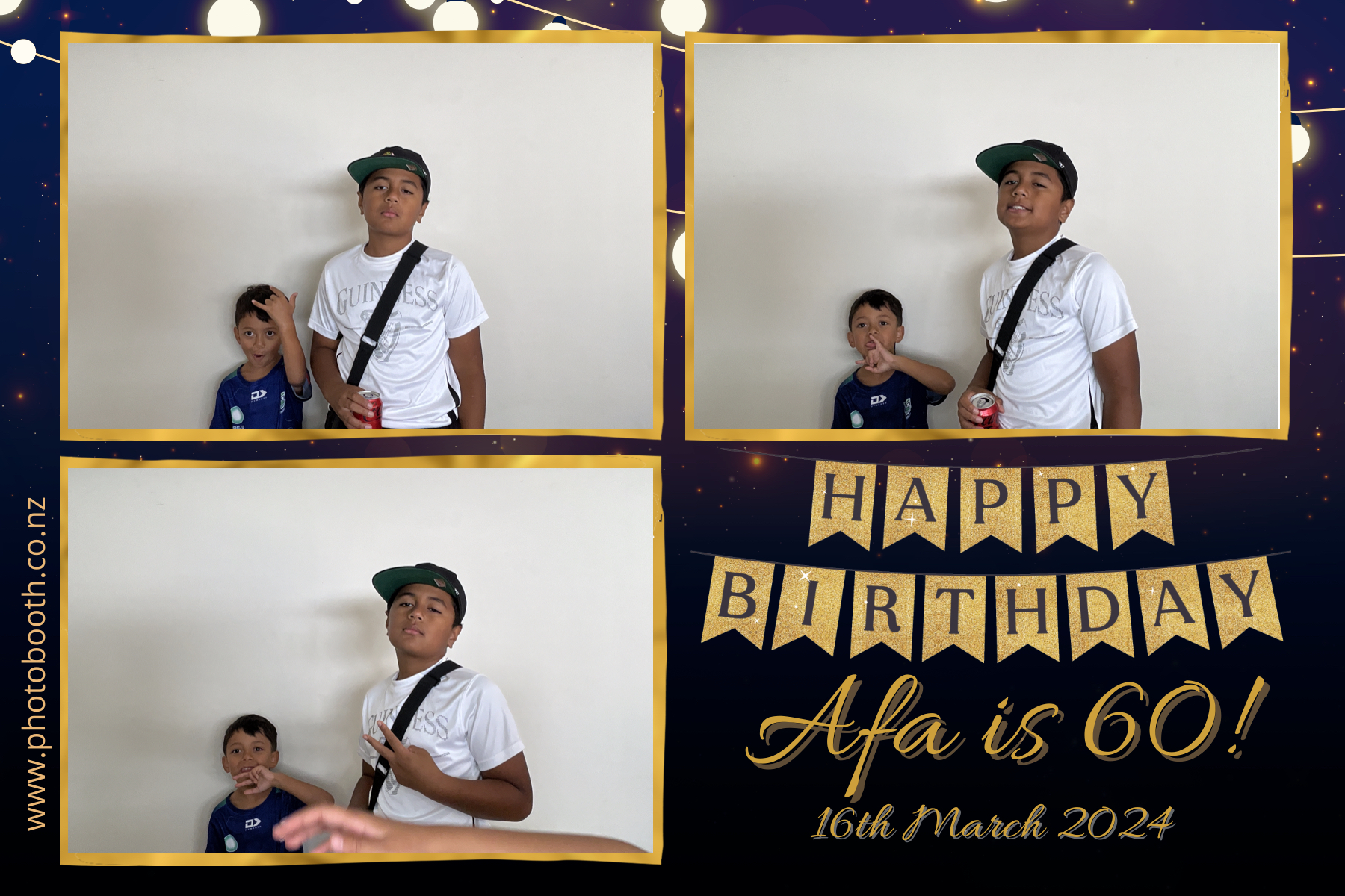 Afa's 60th | View more photos from the event at gallery.photobooth.co.nz/u/SelfieCentral/Afas-60th