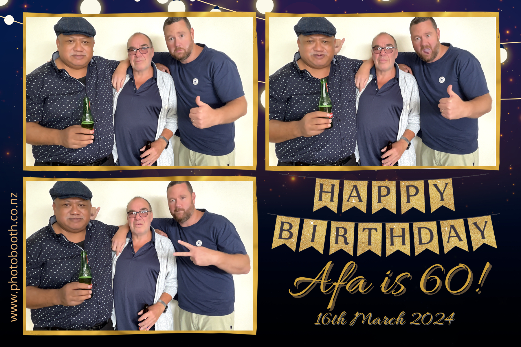 Afa's 60th | View more photos from the event at gallery.photobooth.co.nz/u/SelfieCentral/Afas-60th