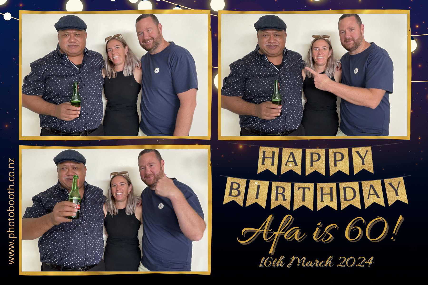 Afa's 60th | View more photos from the event at gallery.photobooth.co.nz/u/SelfieCentral/Afas-60th