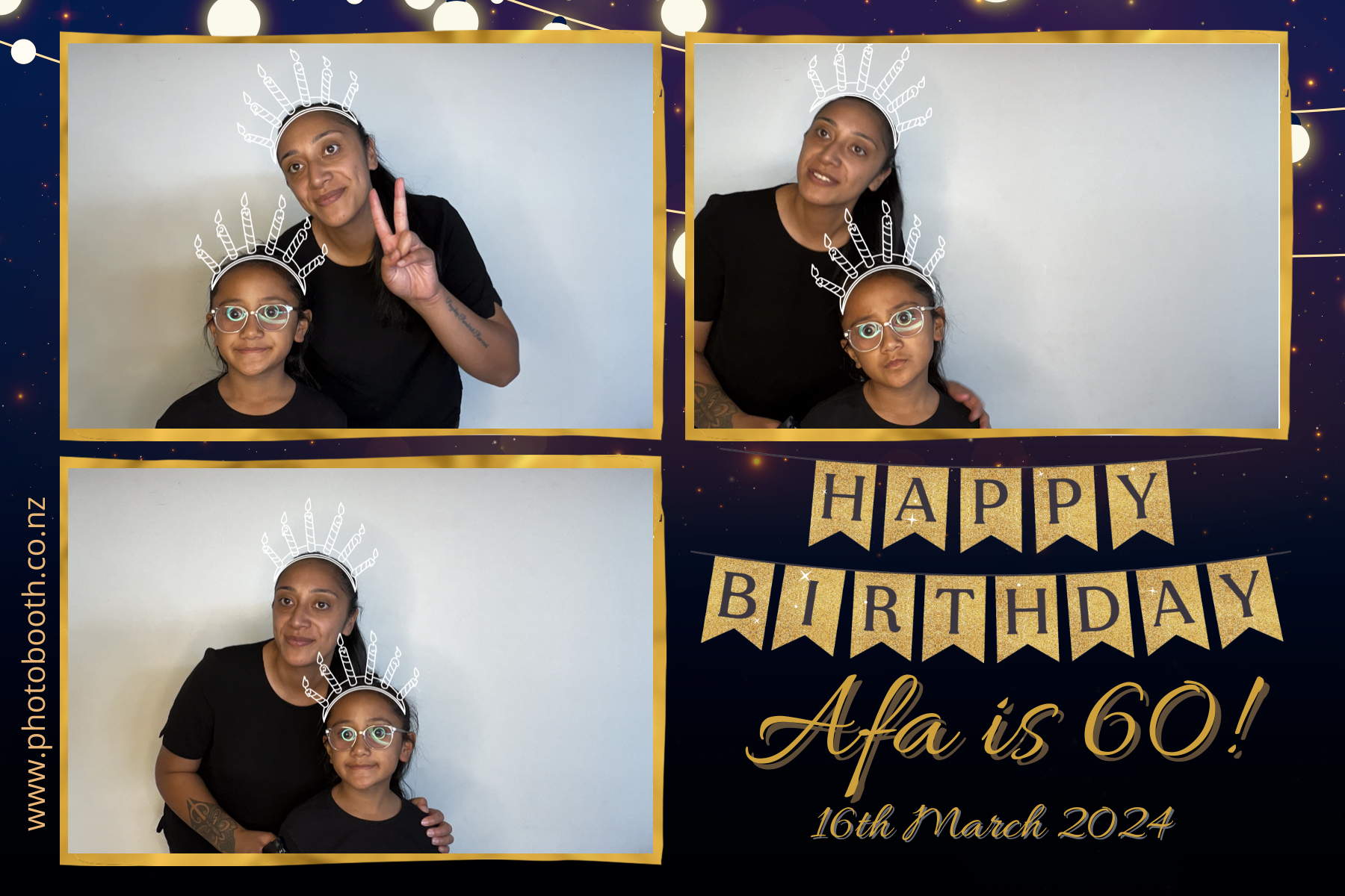 Afa's 60th | View more photos from the event at gallery.photobooth.co.nz/u/SelfieCentral/Afas-60th