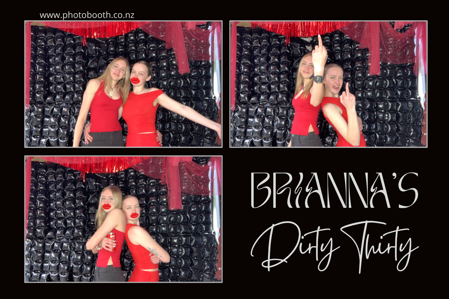 Briana's Dirty Thirty | View more photos from the event at gallery.photobooth.co.nz/u/SelfieCentral/Brianas-Dirty-Thirty