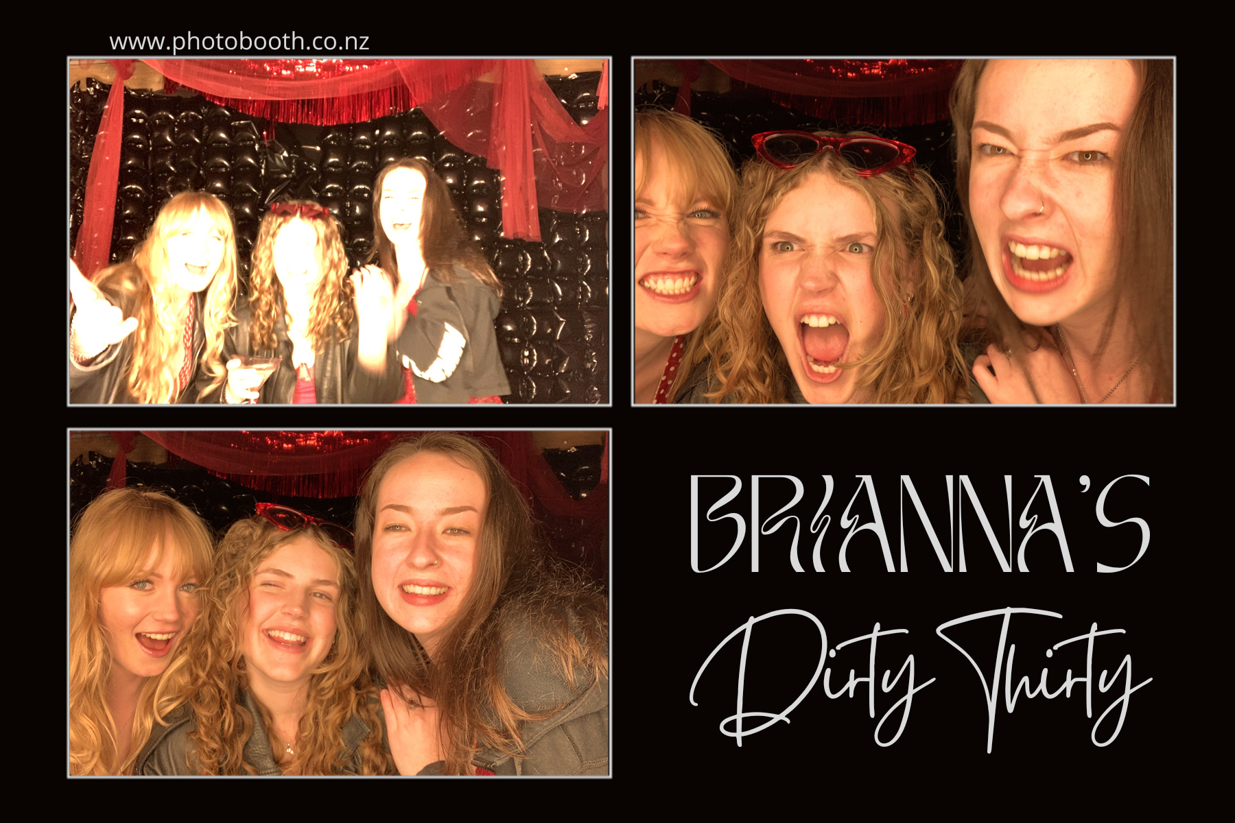 Briana's Dirty Thirty | View more photos from the event at gallery.photobooth.co.nz/u/SelfieCentral/Brianas-Dirty-Thirty